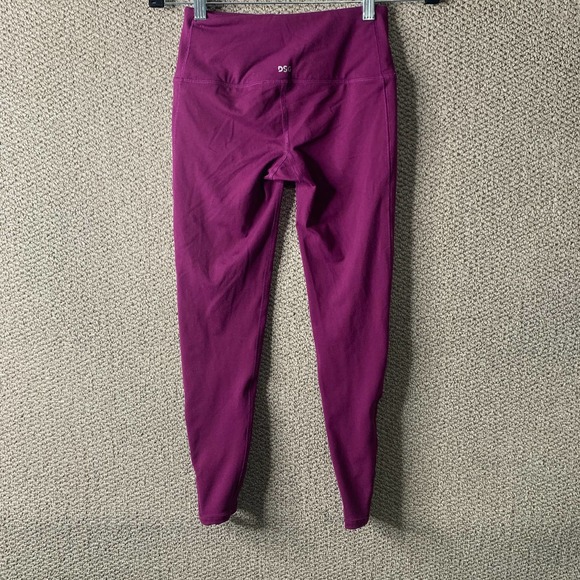 DSG Dick’s Sporting Goods Womens Leggings Size XS Purple 7/8 Ankle Athletic - Picture 5 of 12